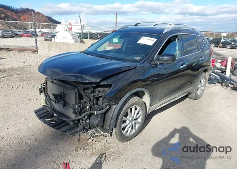 2020 Nissan Rogue Sv Intelligent Awd z USA, uszkodzony, nr VIN KNMAT2MV4LP539553